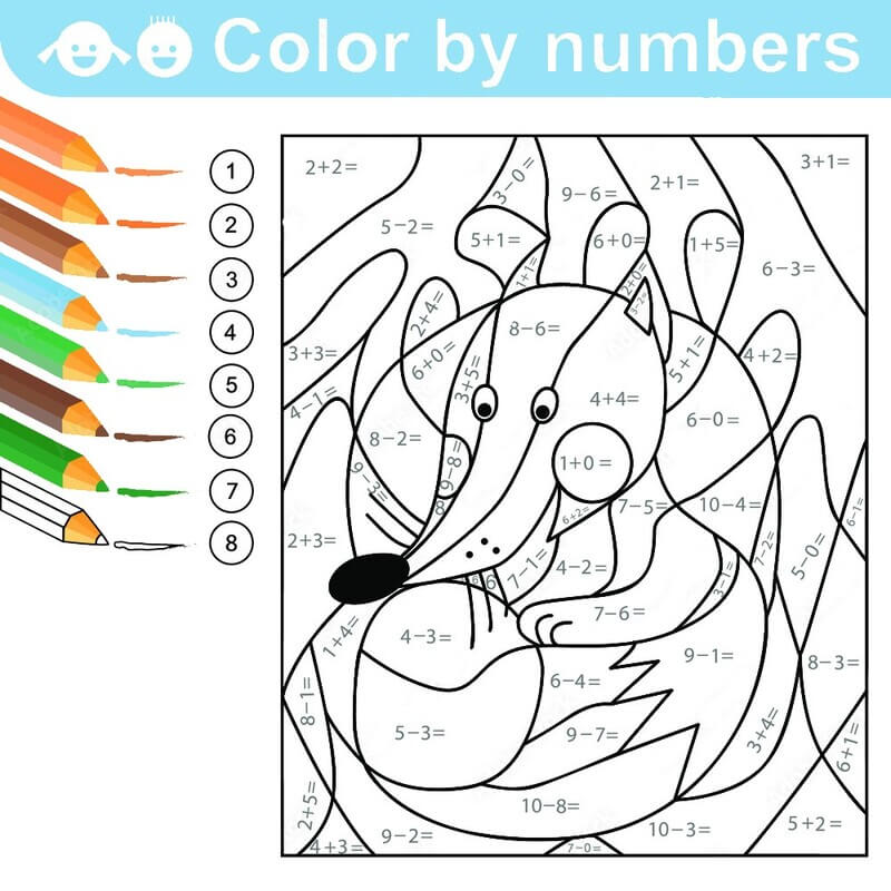 Math Color By Number