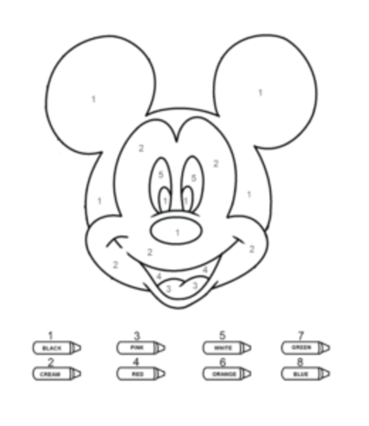 Easy Mickey mouse
