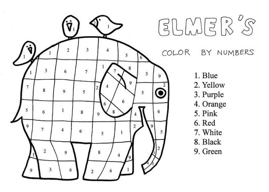 Elmer's Color by Number