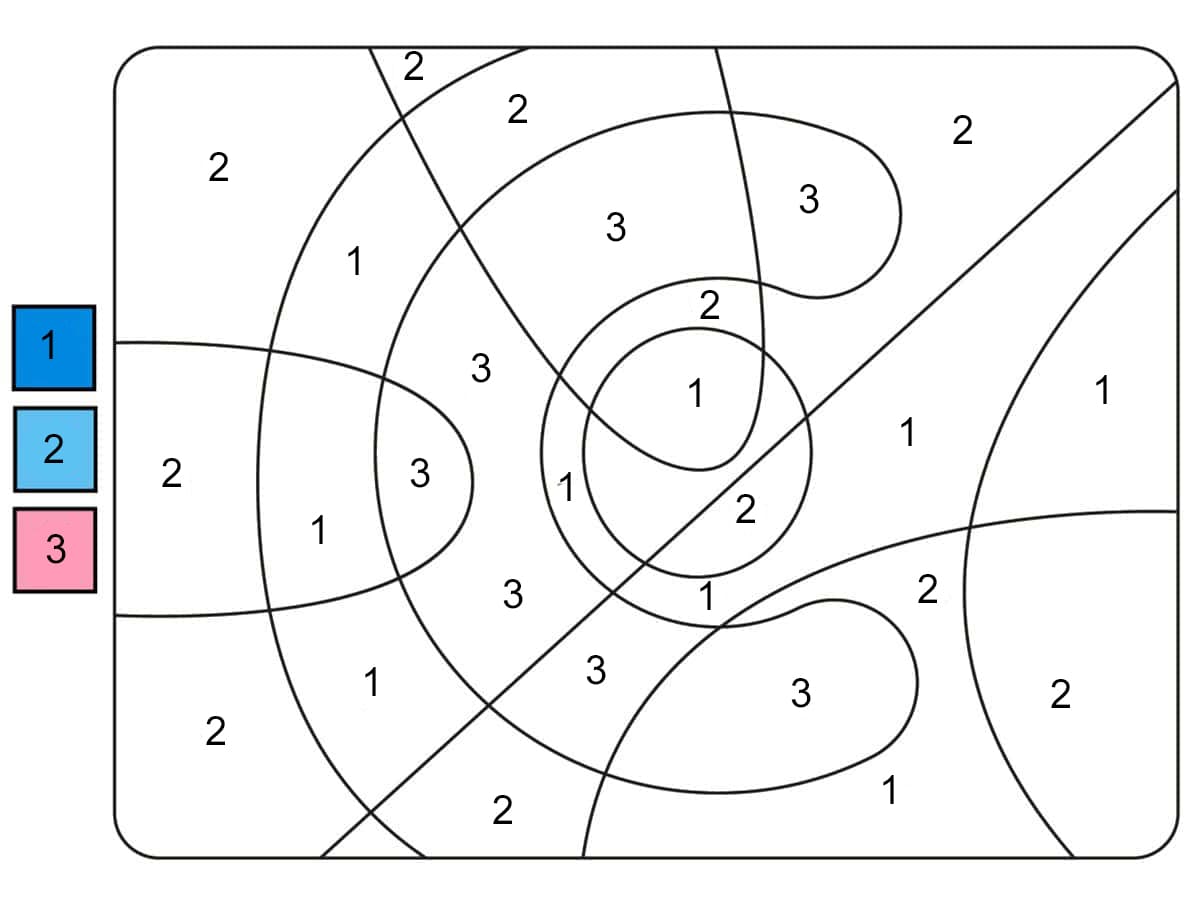 Letter C Color By Number