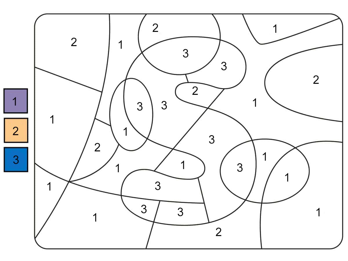 Letter S Color By Number